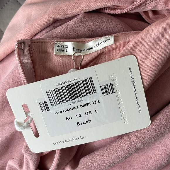 Hello Molly Blush mini dress size L NWT - Picture 9 of 14